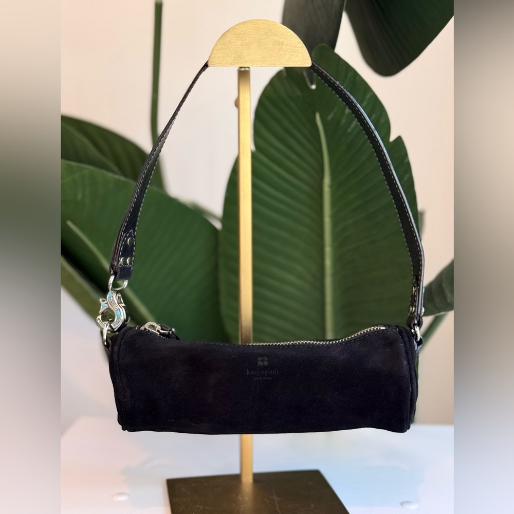 Kate Spade ‘Y2K Suede Cylinder Bag’